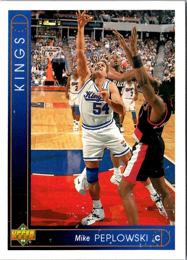 1993 Upper Deck Mike Peplowski #340 Rookie
