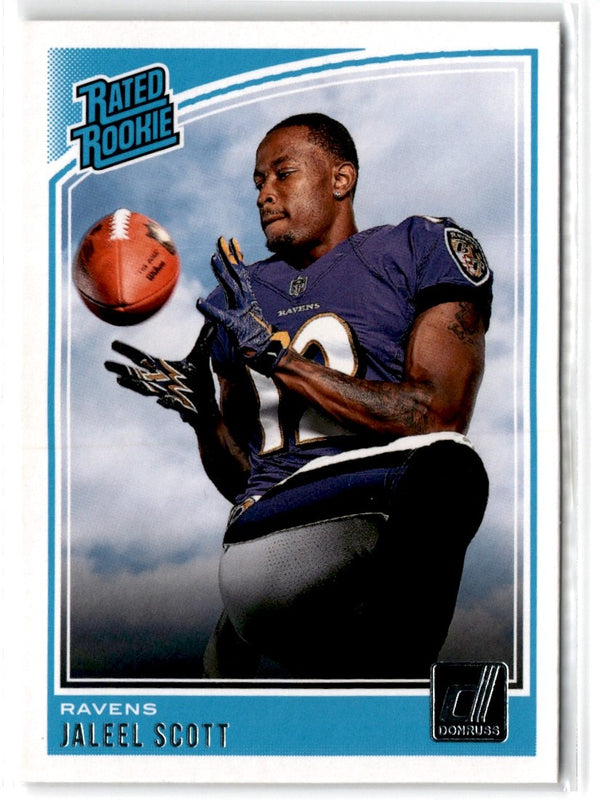 2018 Donruss Jaleel Scott #331 Rookie