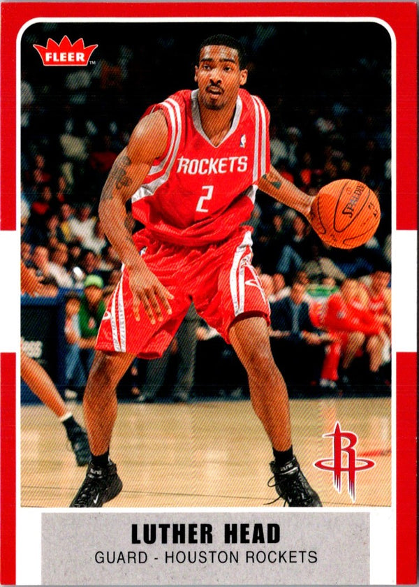 2007 Fleer Luther Head #167