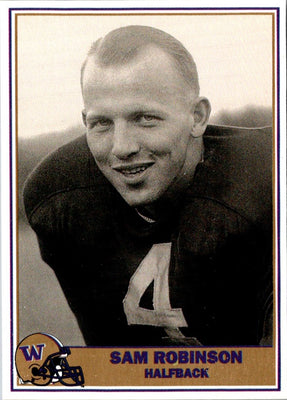 1992 Pacific Greats Washington Huskies Sam Robinson #62