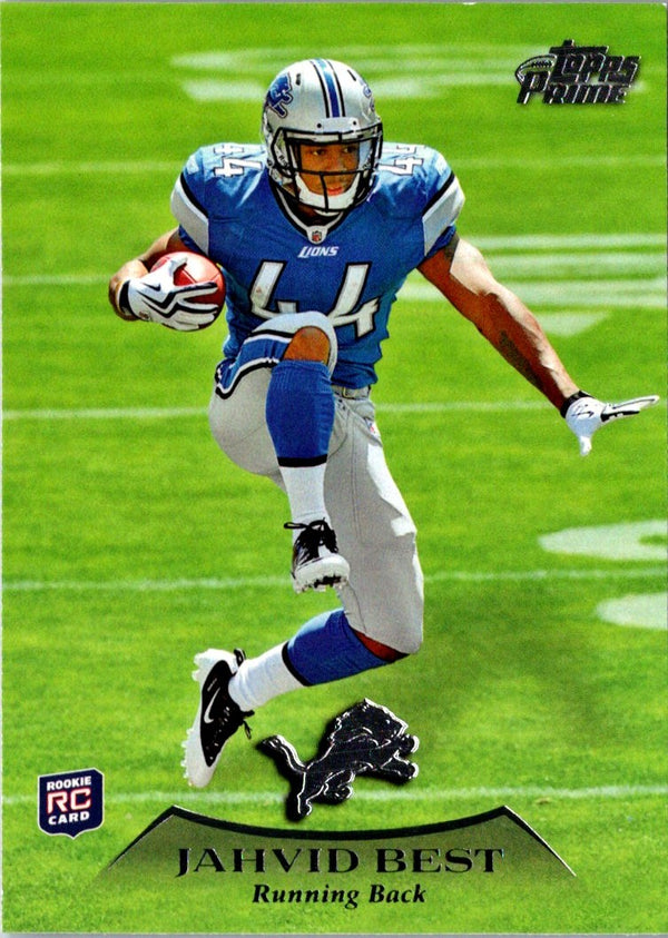 2010 Topps Prime Retail Jahvid Best #70 Rookie