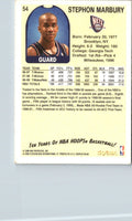 1999 Hoops Decade Stephon Marbury #54