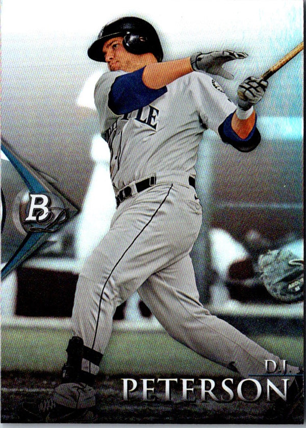 2014 Bowman Platinum Prospects D.J. Peterson #BPP62