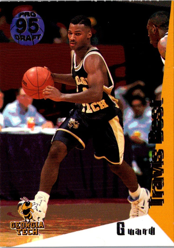 1995 Collect-A-Card Travis Best #45