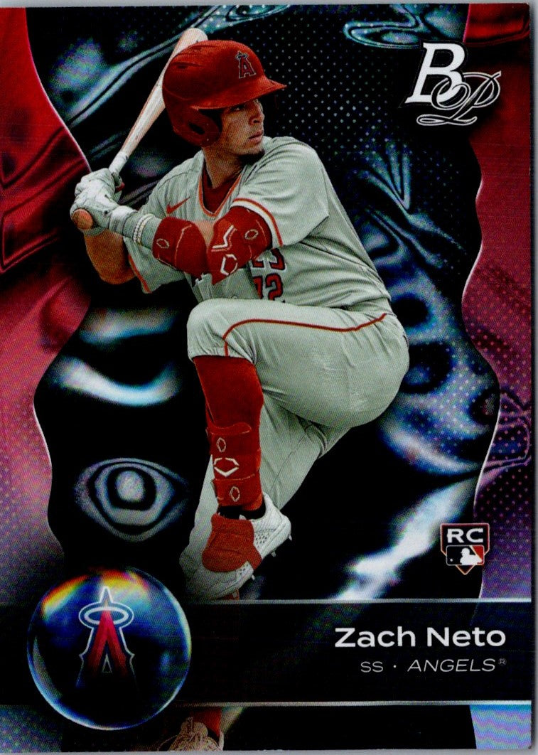 2023 Bowman Platinum Zach Neto