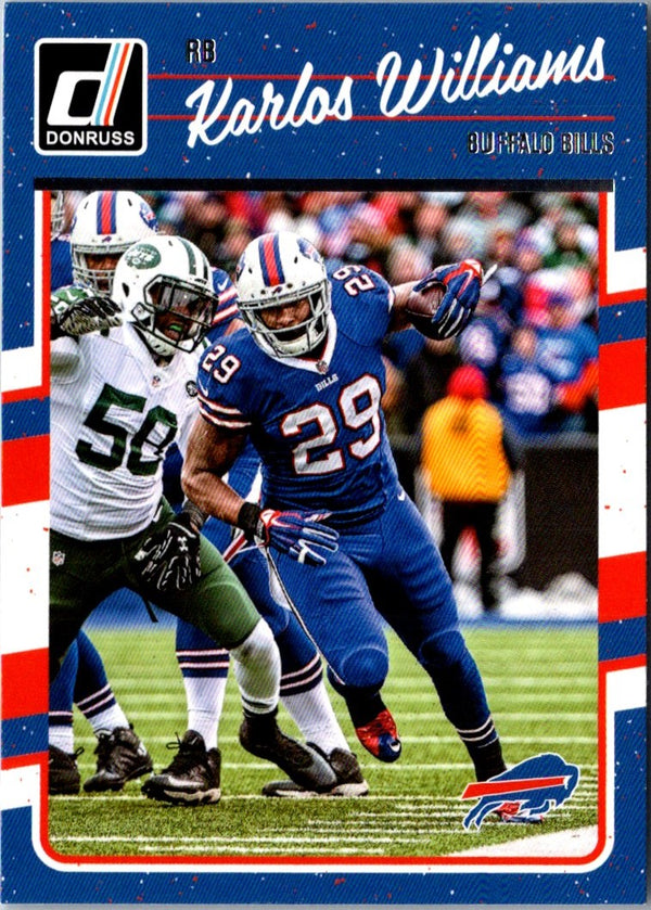 2016 Donruss Karlos Williams #32