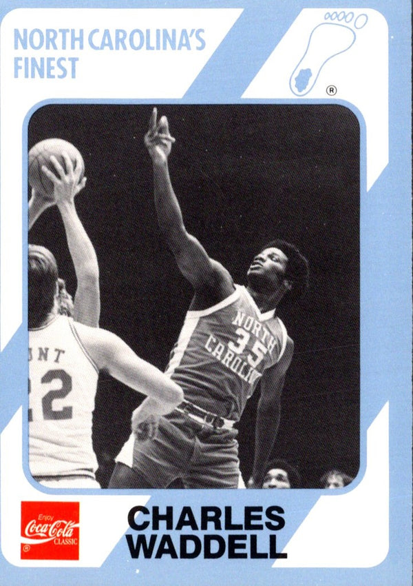 1989 Collegiate Collection North Carolina's Finest Charles Waddell #184