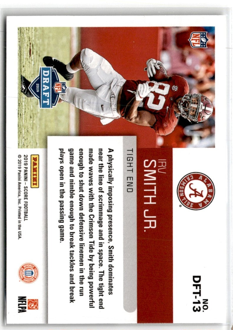 2019 Score NFL Draft 2019 Irv Smith Jr.