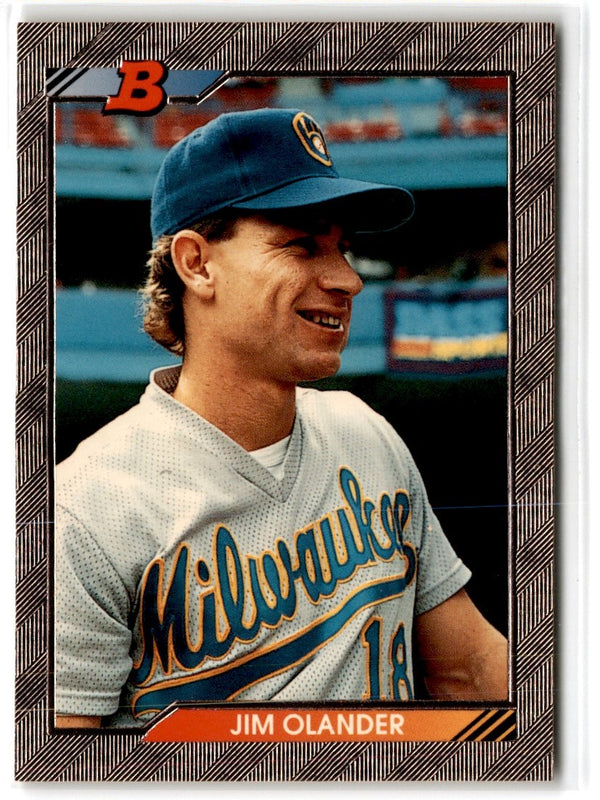 1992 Bowman Jim Olander #575 Rookie