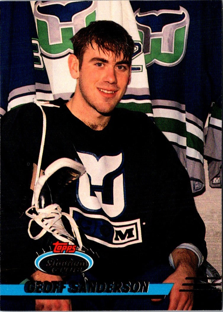 1993 Stadium Club Geoff Sanderson