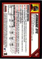 2007 Bowman Chrome Jermaine Dye #133