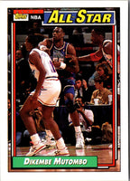 1992 Topps Gold Dikembe Mutombo #110