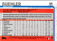 2019 Topps Walker Buehler #445
