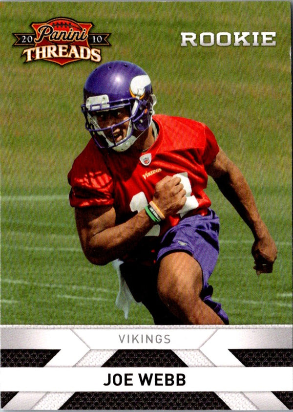 2010 Panini Threads Joe Webb #246 Rookie