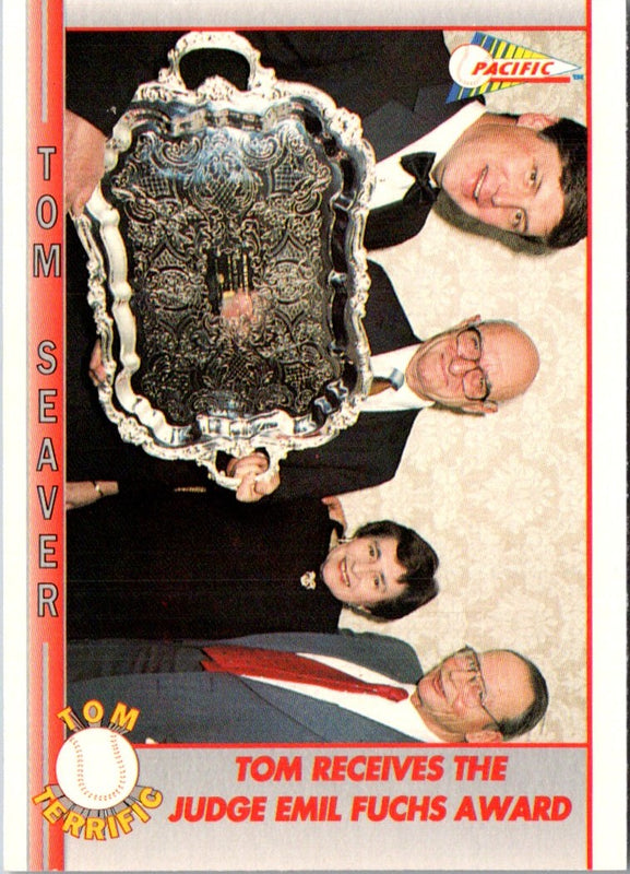 1992 Pacific Seaver Tom Seaver (Receives the Judge Emil Fuchs Award) #106