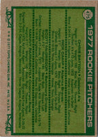 1977 Topps Rookie Pitchers - Chris Batton/Rick Camp/Scott McGregor/Manny Sarmiento #475 Rookie