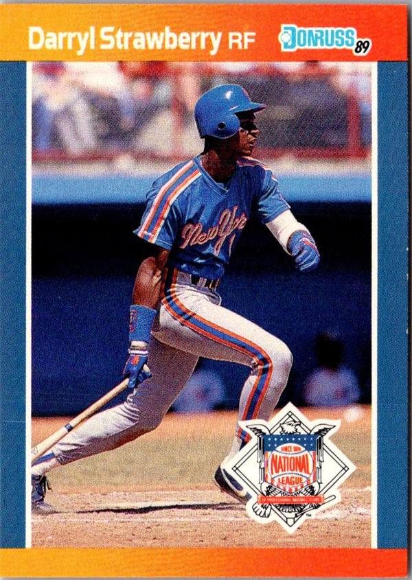 1989 Donruss All-Stars Darryl Strawberry #34