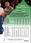 1996 Hoops Silver Andrew Lang