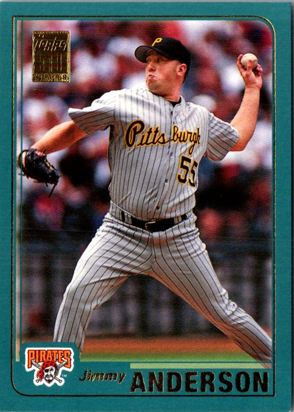 2001 Topps Jimmy Anderson #533