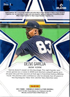 2021 Panini Chronicles Rookies & Stars Deivi Garcia #1 Rookie