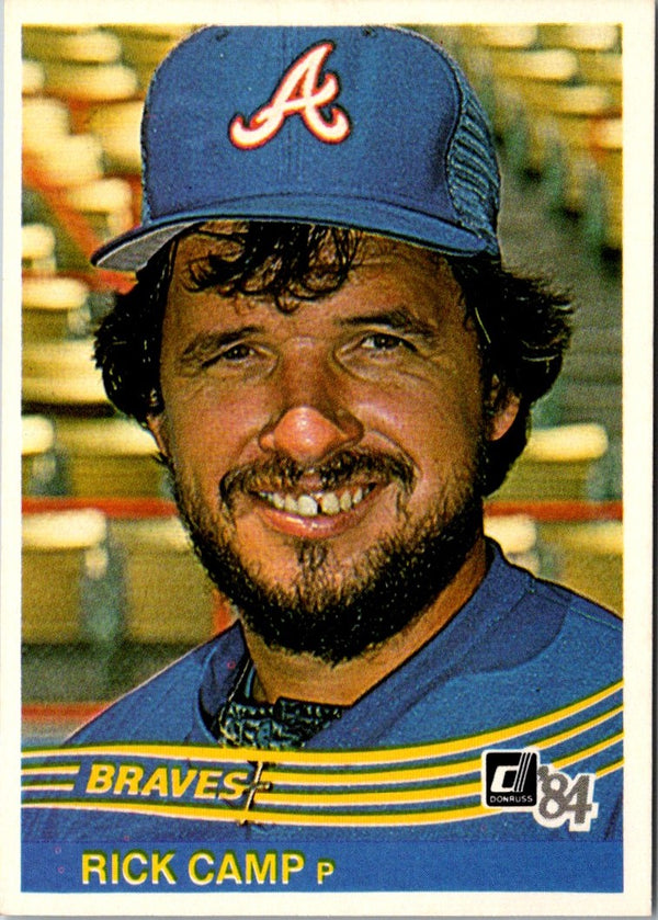 1984 Donruss Rick Camp #165