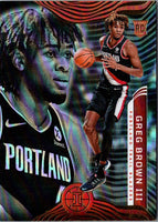 2021 Panini Illusions Greg Brown III #190 Rookie