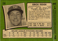 2020 Topps Heritage Erick Fedde #250