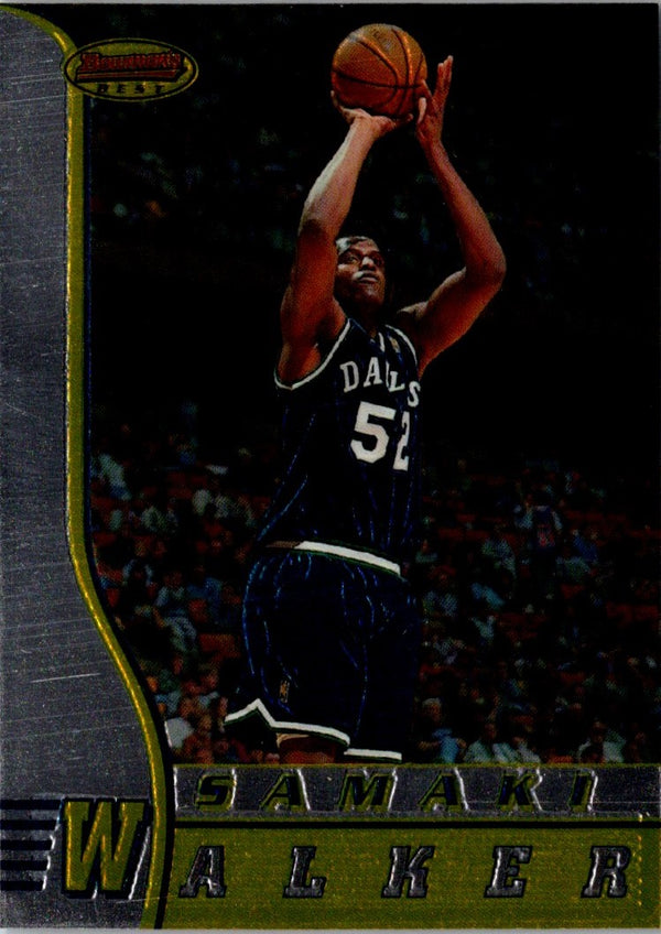 1996 Bowman's Best Samaki Walker #R9 Rookie