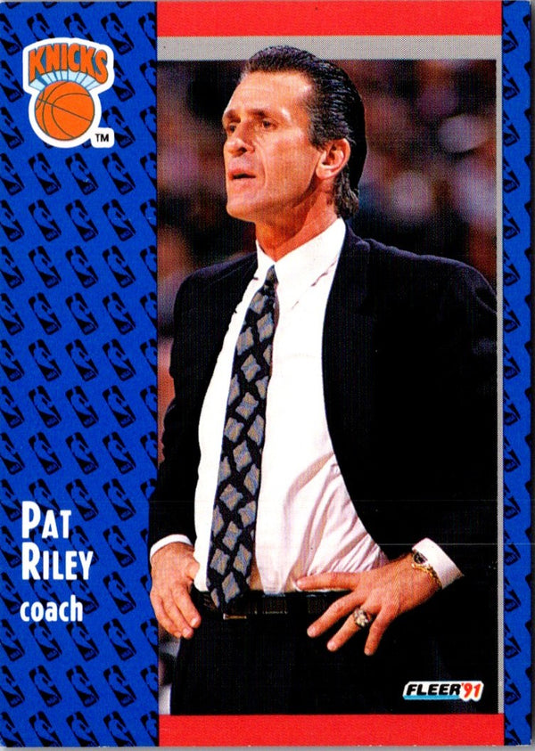 1991 Fleer Pat Riley #139