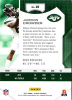 2021 Panini Playoff Jamison Crowder #20