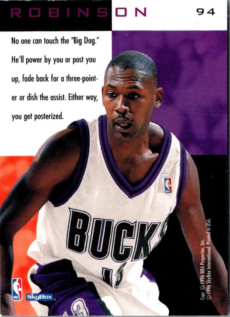 1995 SkyBox E-XL Blue Glenn Robinson