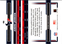 2006 Donruss Threads Andre Johnson #46
