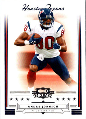 2006 Donruss Threads Andre Johnson #46