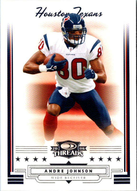 2006 Donruss Threads Andre Johnson #46