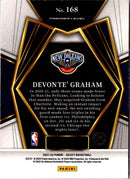 2021 Panini Select Blue Devonte' Graham