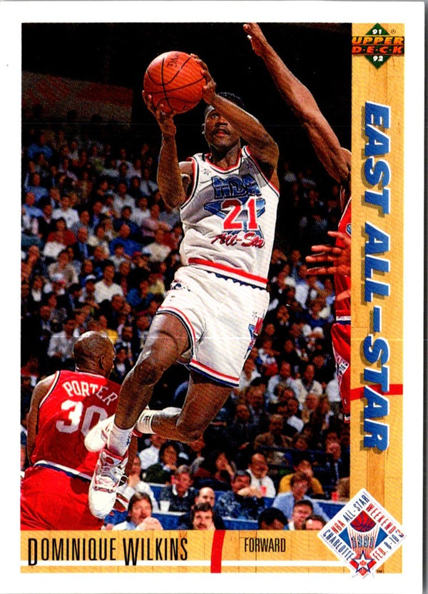 1991 Upper Deck Dominique Wilkins #66