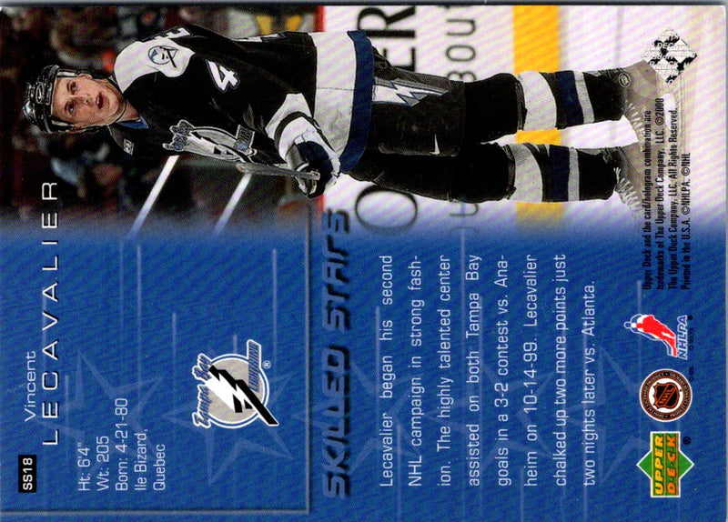 2000 Upper Deck Skilled Stars Vincent Lecavalier