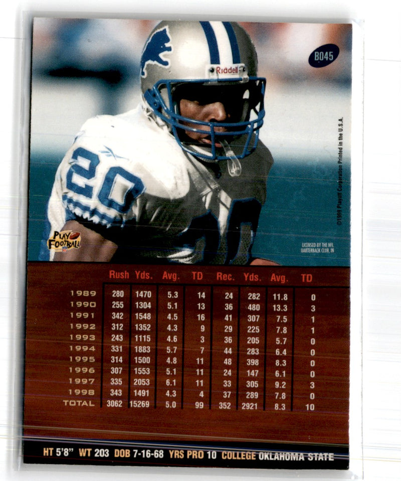 1999 Playoff Prestige SSD Barry Sanders