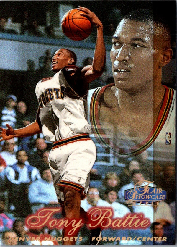 1997 Flair Showcase Row 2 Tony Battie #40