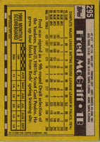 1990 Topps Fred McGriff #295