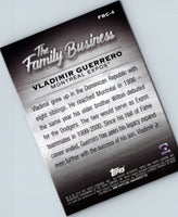 2019 Topps Chrome Update Edition The Family Business Vladimir Guerrero #FBC-4
