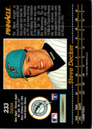 1993 Pinnacle Steve Decker