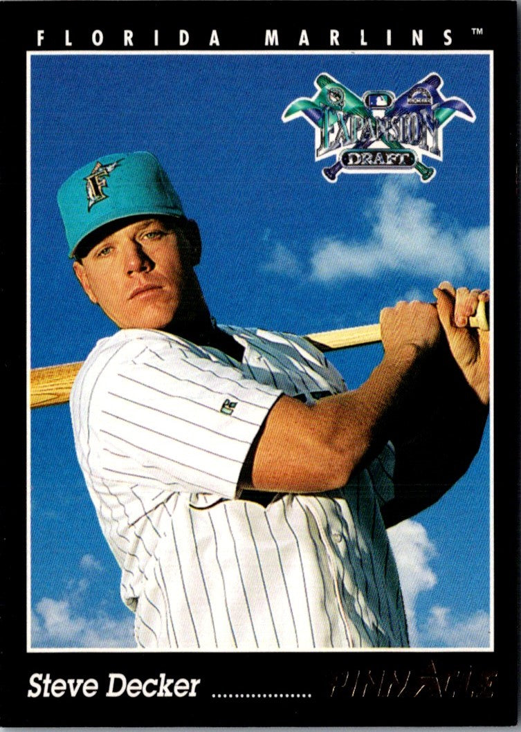 1993 Pinnacle Steve Decker