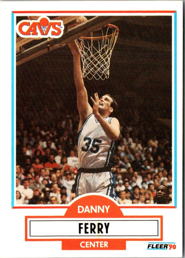 1990 Fleer Danny Ferry #33 Rookie