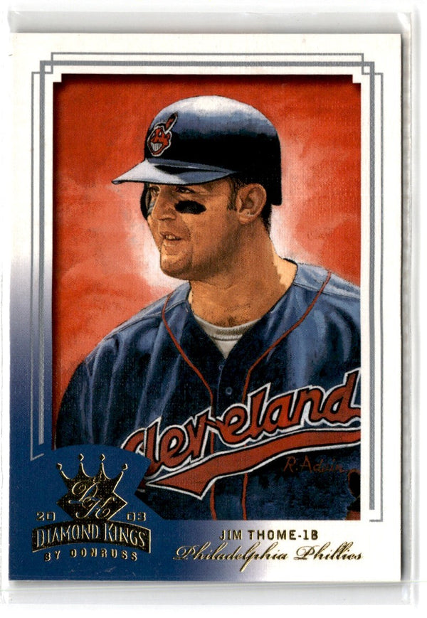 2003 Donruss Diamond Kings Jim Thome #24