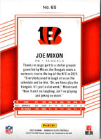 2022 Donruss Elite Joe Mixon #65