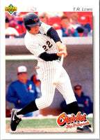 1992 Upper Deck Minors T.R. Lewis #183