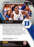 2021 Panini Prizm Draft Picks Blue RJ Barrett #95