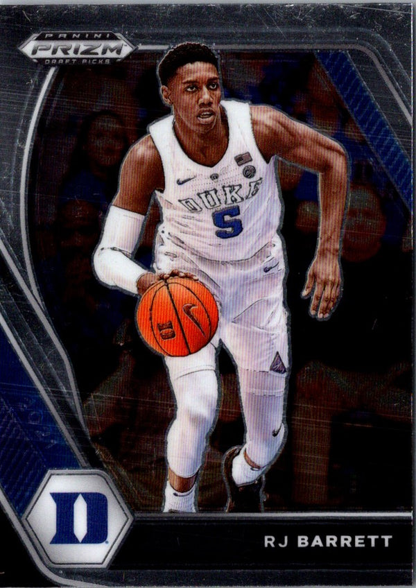 2021 Panini Prizm Draft Picks Blue RJ Barrett #95