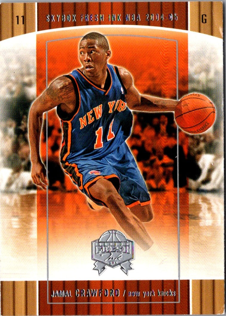 2004 SkyBox Fresh Ink Jamal Crawford